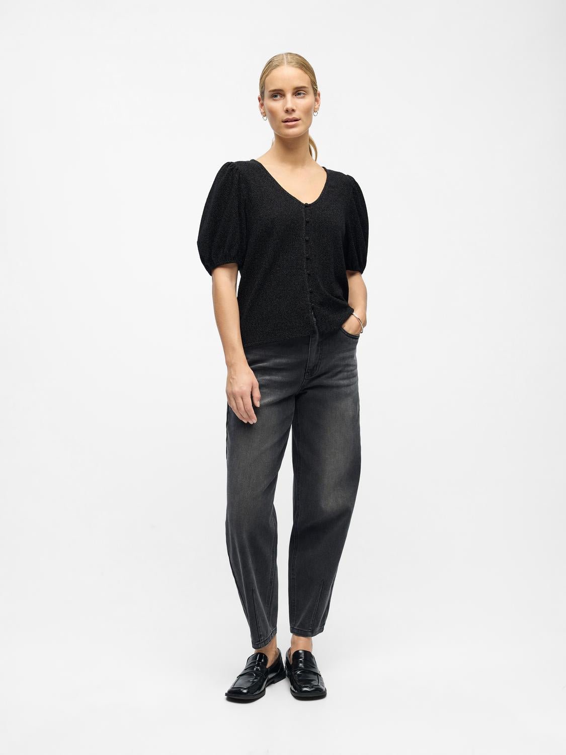 OBJFILIPA Top - Black - VERO MODA & VILA Bergvik
